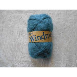 New Windmist Yarns Brunswick Ocean Blue 1 Skien Brushed Acrylic Yarn 135 yards‎